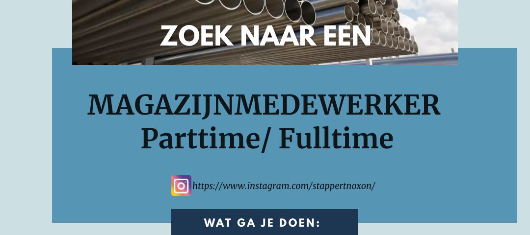 Magazijnmedewerker